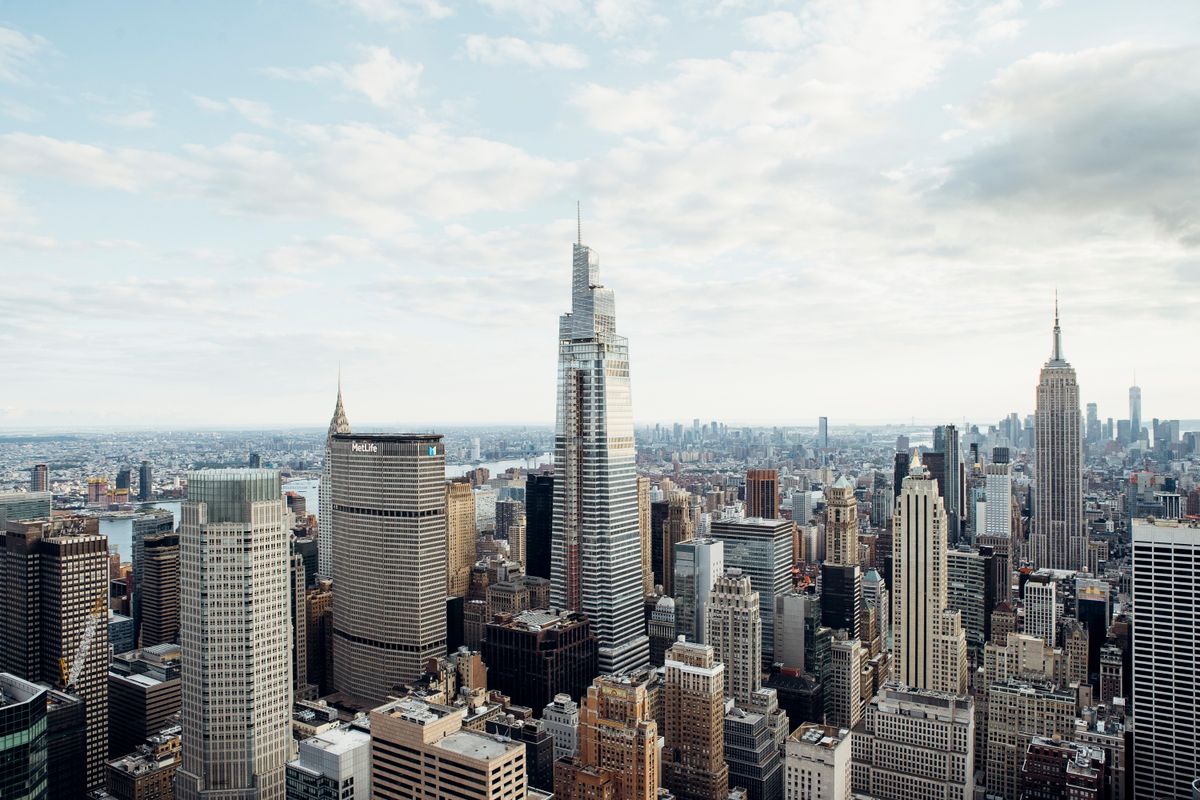A financial district, where Waygrid secures open banking APIs